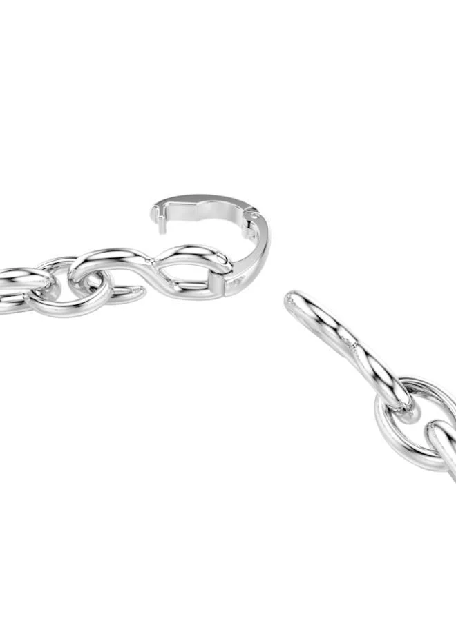 SWAROVSKI  Dextera Medium Crystal Rhodium Plated Chain Bracelet for Women | Best Price UAE